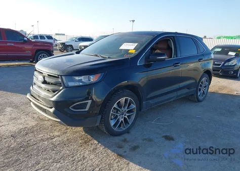 2016 Ford Edge Titanium z USA, uszkodzony, nr VIN 2FMPK3K83GBB51450